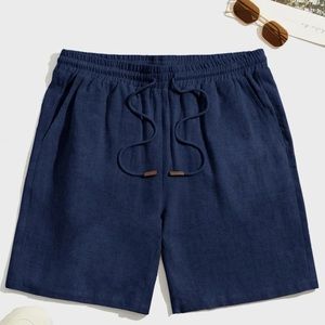 nwt shein • manfinity homme‎ men’s loose drawstring waist shorts XXL